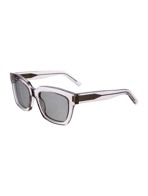 ysl sunglasses clear|saint laurent oversized sunglasses.